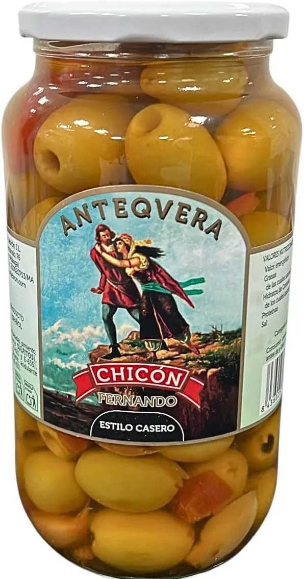 Aceitunas Gordal rellenas de anchoa – Serpis