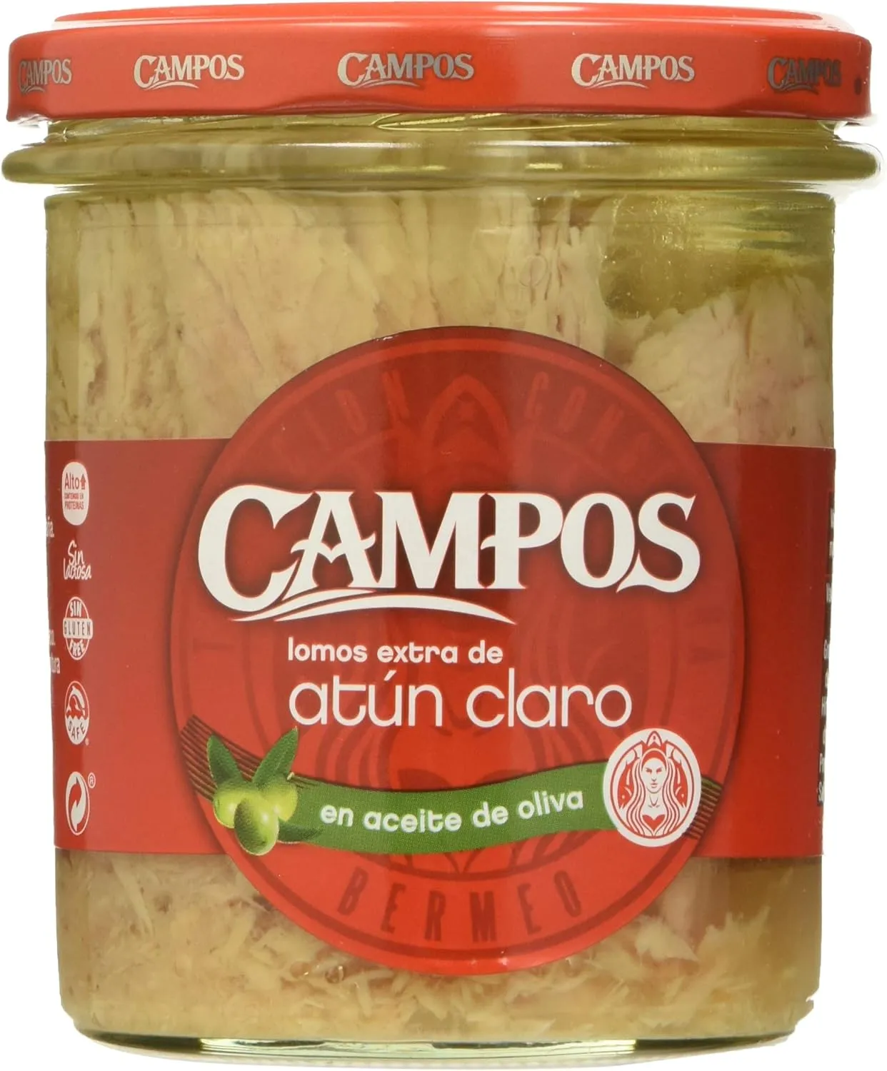 Atún claro en aceite de oliva – Campos