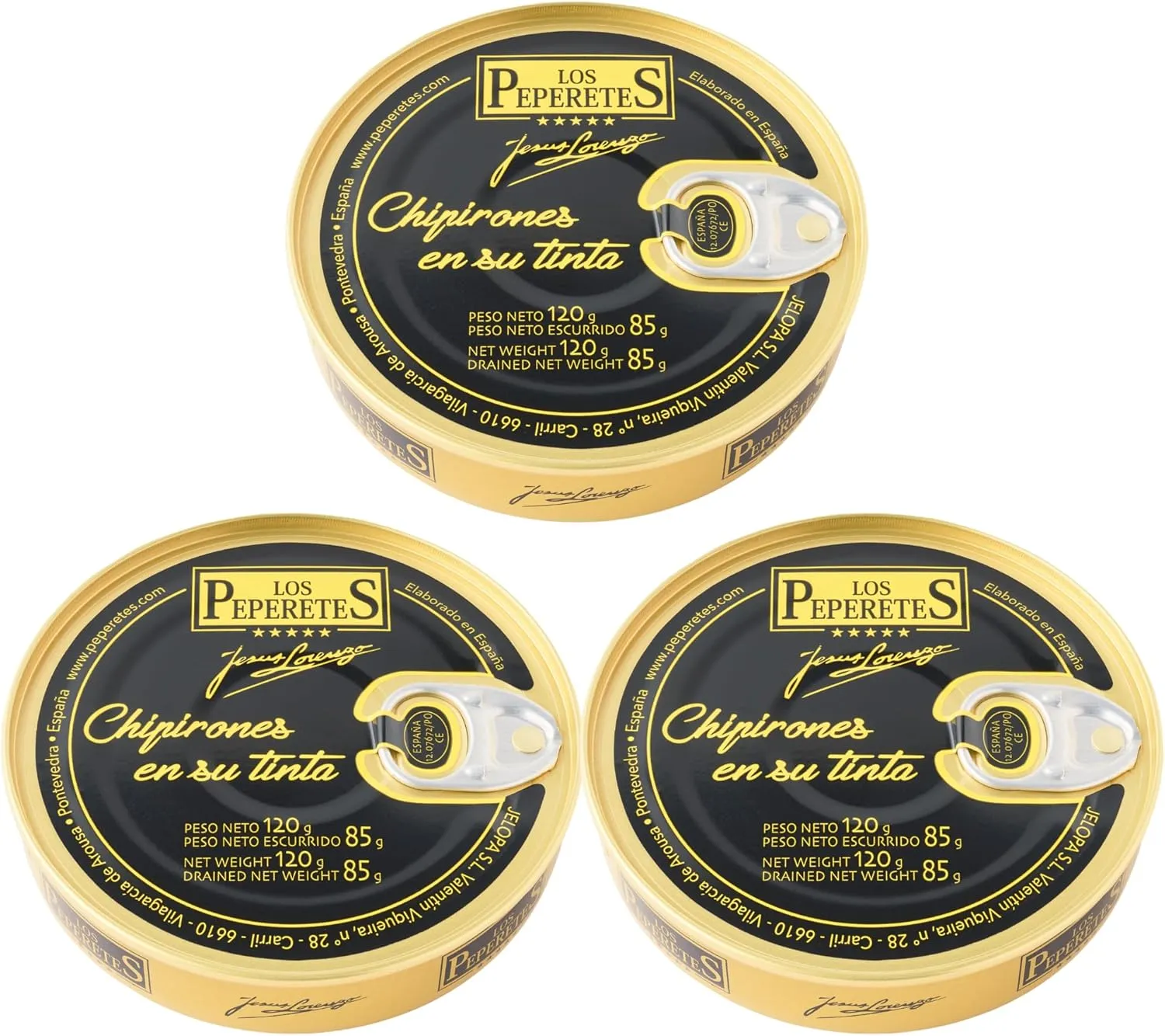 Chipirones en su tinta – Cabo de Peñas