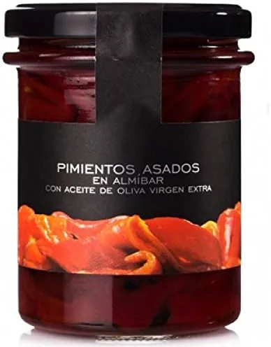 Conserva de pimientos asados con leña – La Chinata