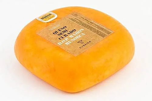 Queso Mahón-Menorca Semi-curado D.O.P. (Subaida)