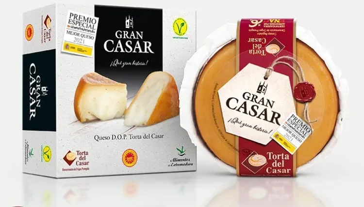 Queso Torta del Casar D.O.P. (Quesería Pascualete)