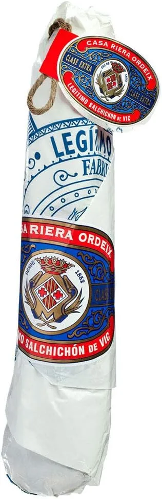 Salchichón de Vic trufado – Casa Riera Ordeix