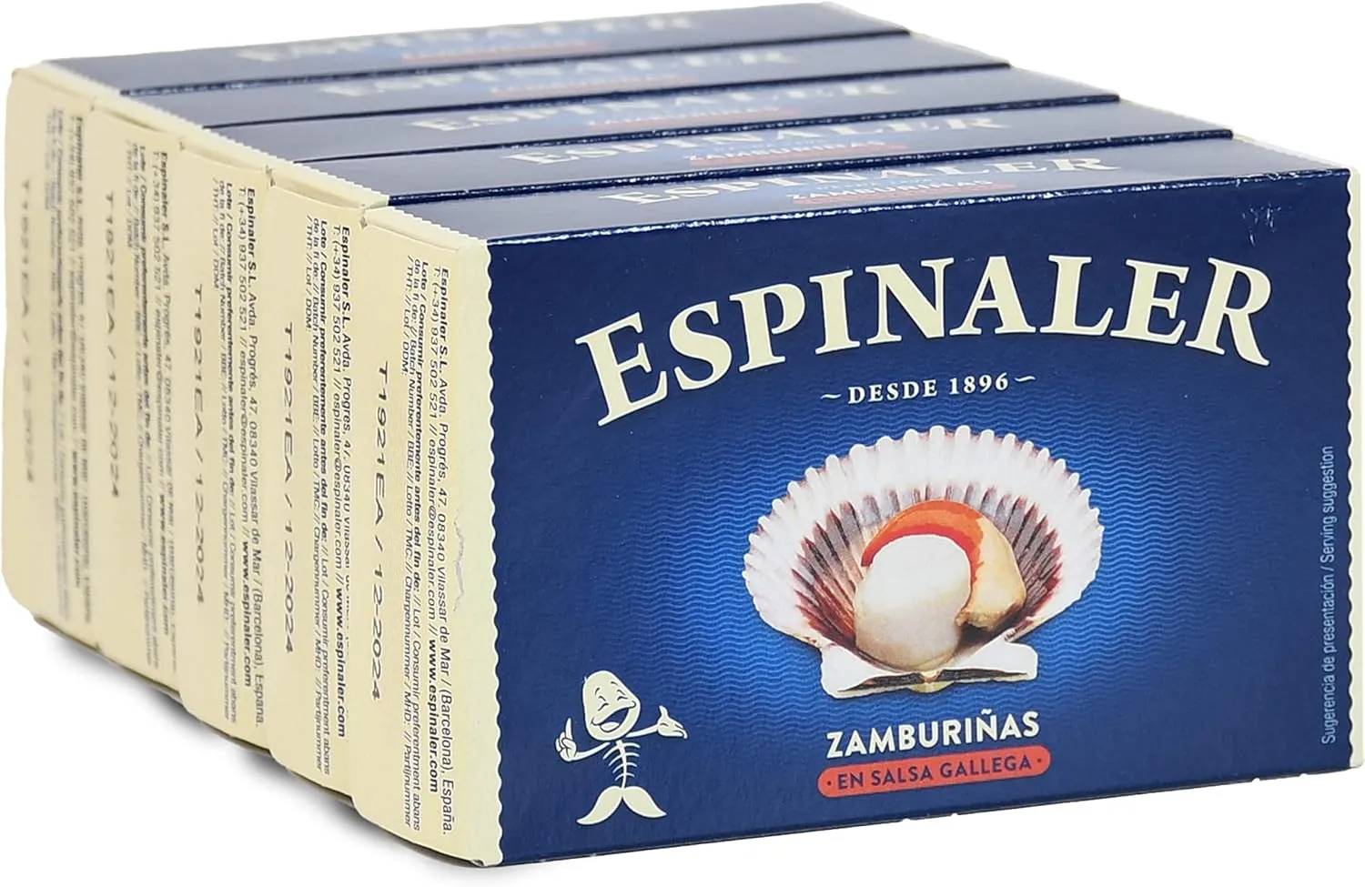 Zamburiñas en salsa de vieira – Ribeira